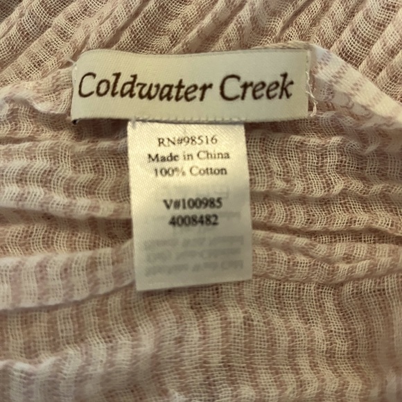 lovely pale pink scarf. - Picture 2 of 3